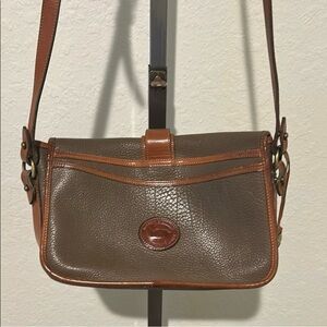 Vintage Dooney & Bourke Equestrian Crossbody Bag